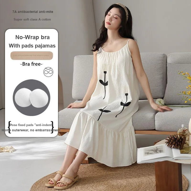 XISHE Women's Nightgowns-3