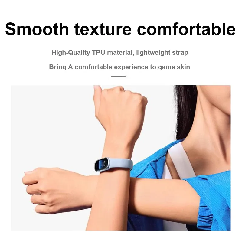 APEPALOG Xiaomi Compatibility Watch Band Silicone Material-11