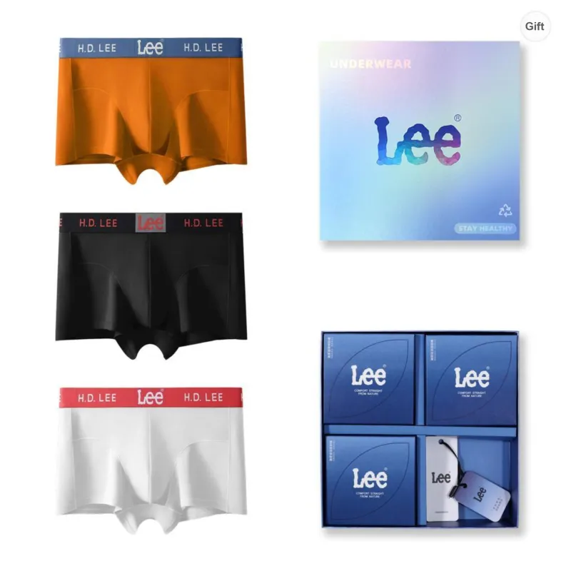 Lee Underwear Gift Box Men's Combo Set-0