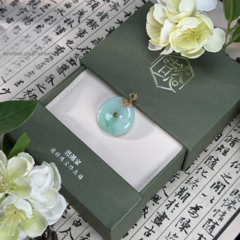 SIYIJIA Glutinous Jade Jadeite Pendants Unisex-2