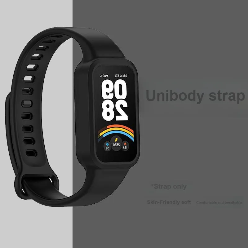 STEWPIGO Xiaomi Compatibility Watch Band 224mm Silicone Material-5
