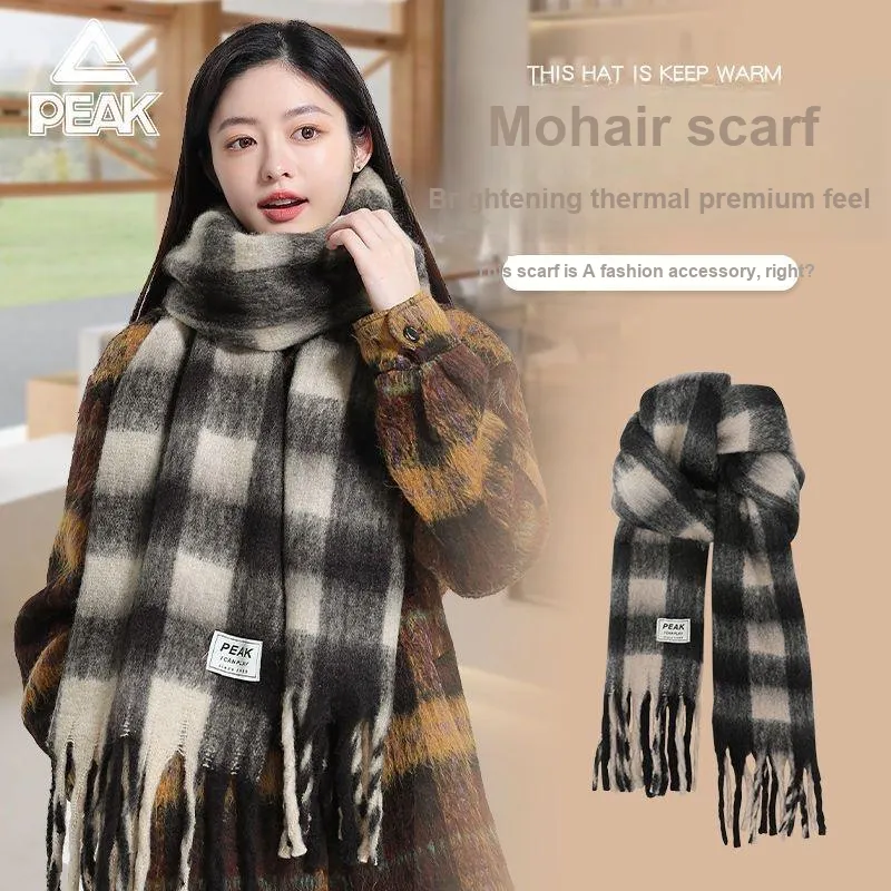PEAK Knit Scarves Unisex-3