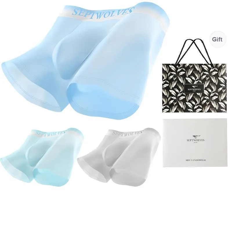 SEPTWOLVES Underpants Men's 3 Gift Box Sets+Shopping Bag-7