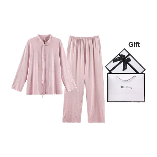 Q'NIANMA Пижамный комплект для женщин набор в подарочной коробке светло-фиолетовый