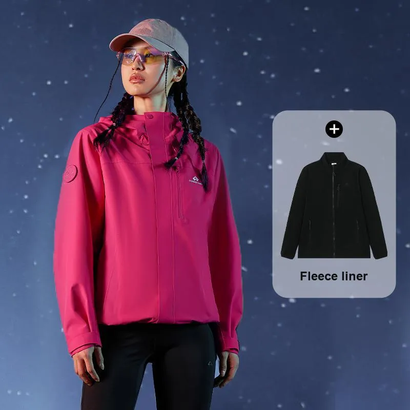 PIONEER CAMP Waterproof, Windproof, Breathable, Water Repellent, Abrasion Resistant, Thermal Windbreaker Jacket Women's-71