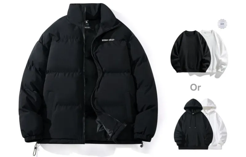 BOBBY ABLEY Puffer Jacket Unisex-35