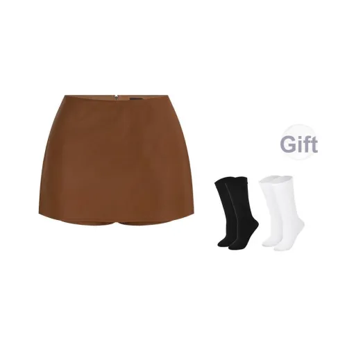 BSEVENI Повседневные короткие юбки для женщин