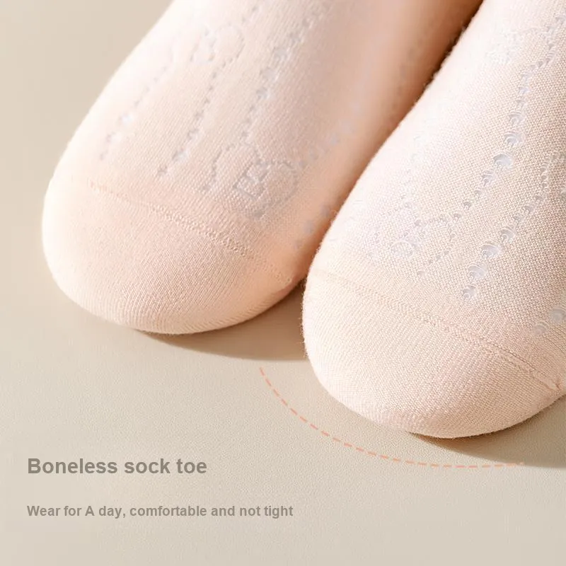 Top Melon No Show Socks Women's 5 Pack-18