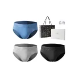3-Pack Box Included (Lake Blue+Night Black+Mist Gray) Elastic and Smooth/3A Antibacterial