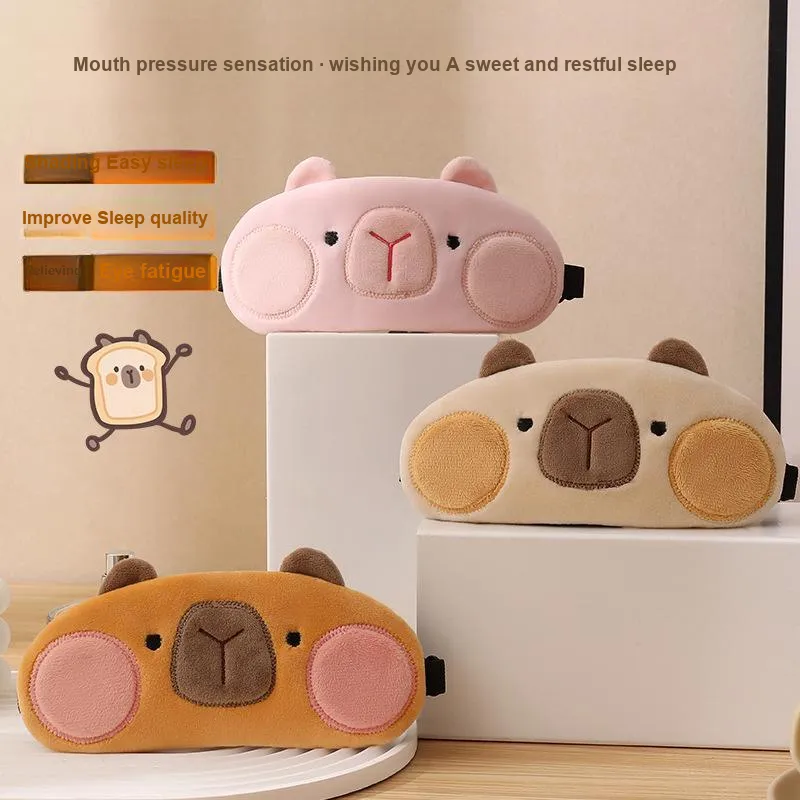 Future Maple Elastane Ultra Soft Eye Masks Beige/Coffee/Pink-5