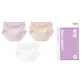 [3 Pack]Purple+Pink+White