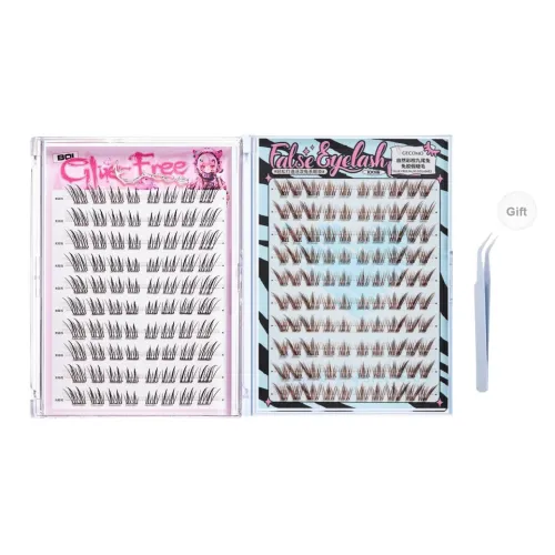 BQI Лиса Series+Ninetales Кролик Клей Бесплатно Искусственные ресницы Увеличивающие объем Стиль Натуральный Увеличение длины Стиль