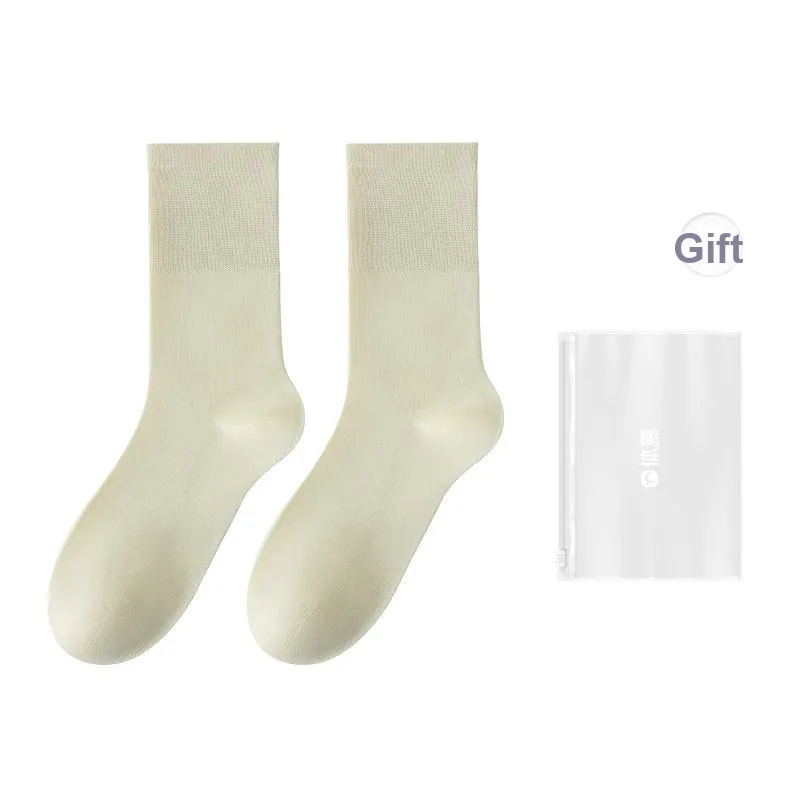 Temooues Mid Calf Socks Unisex Shopping Bag Combo Set-43