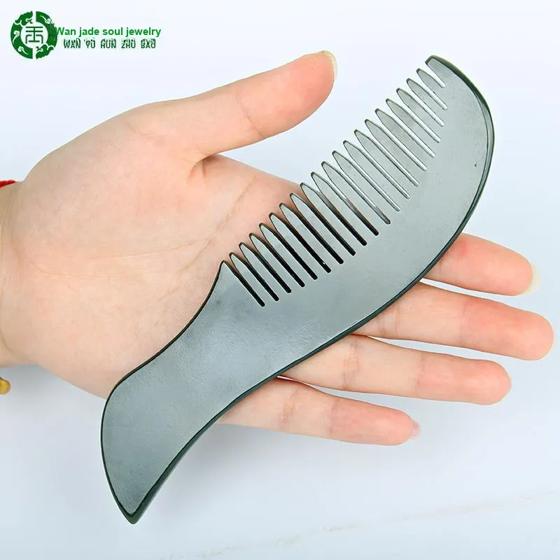 WANYUHUN Comb Green Jade Unisex-9