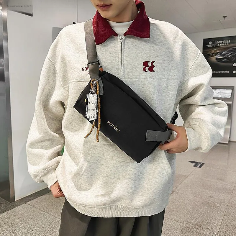 GOBLIN SHARKS 1759 Nylon Shoulder Bag Unisex Multicolor-9