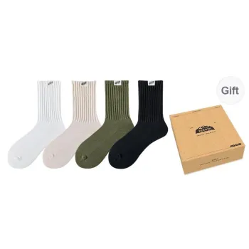 ZEROIN Mid Calf Socks Unisex Box 4 Pack
