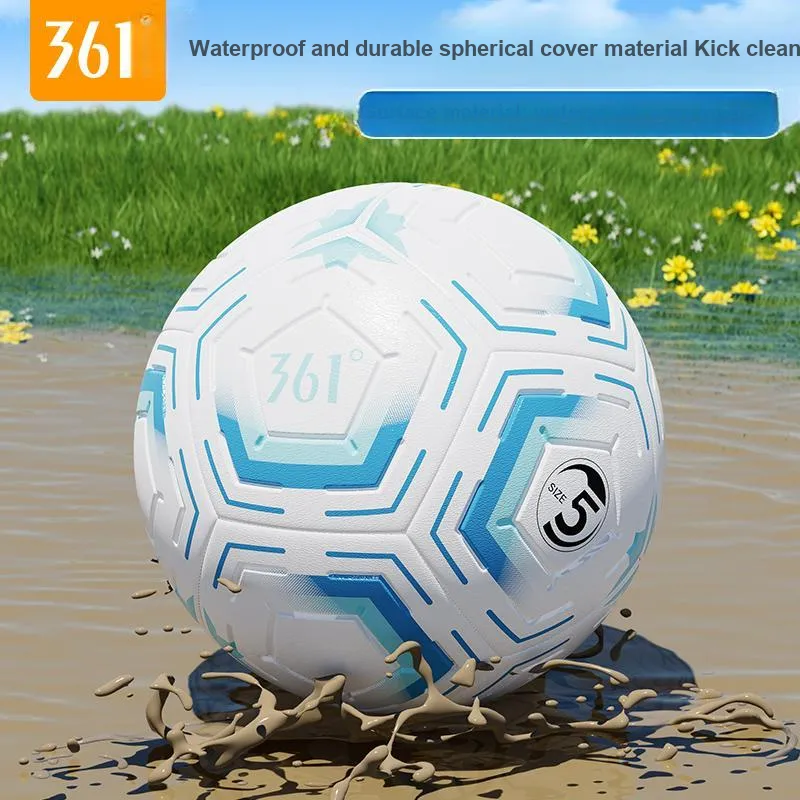361° Size 4 Size 5 Soccer PVC Machine Stitched Soccer Ball Unisex-6
