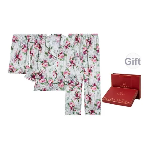 DAFENQIMIMA Пижамный комплект для женщин набор в подарочной коробке