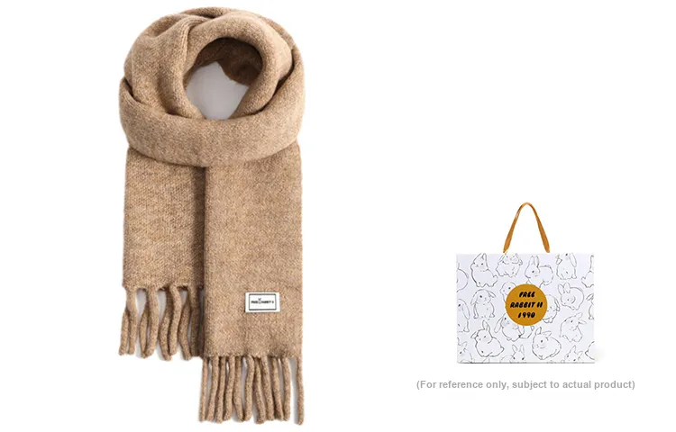FREE RABBITⅡ Knit Scarves Unisex-11