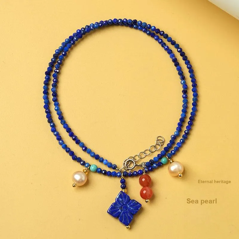 XIAOLIUJADE Lapis Lazuli Jade Bracelets Unisex-4