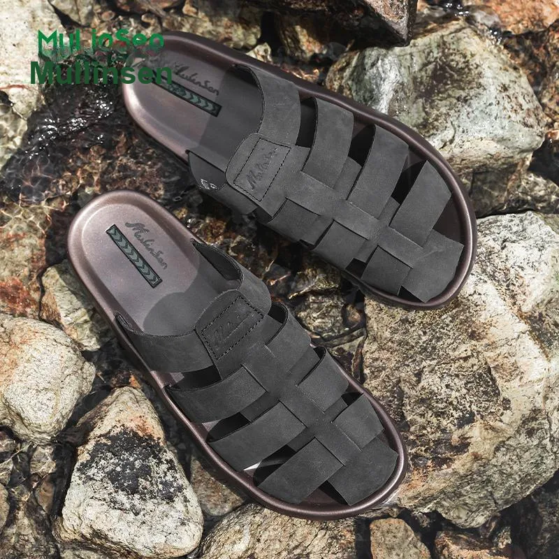 Mulinsen Wrap toe Slippers Men's-18