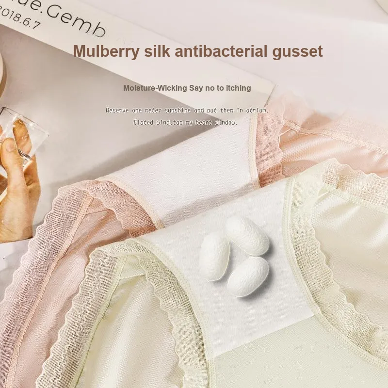 XIA.WA.ZHI.XIU Underpants Women's Shopping Bag 3 Pack-34