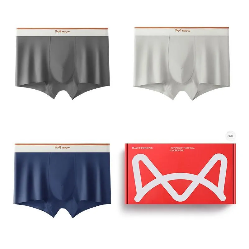 MIIOW Underpants Men's Box 3 Pack-8