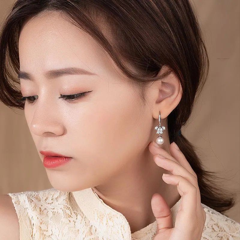 MOLADY 999 Fine Silver Earrings Women's-4