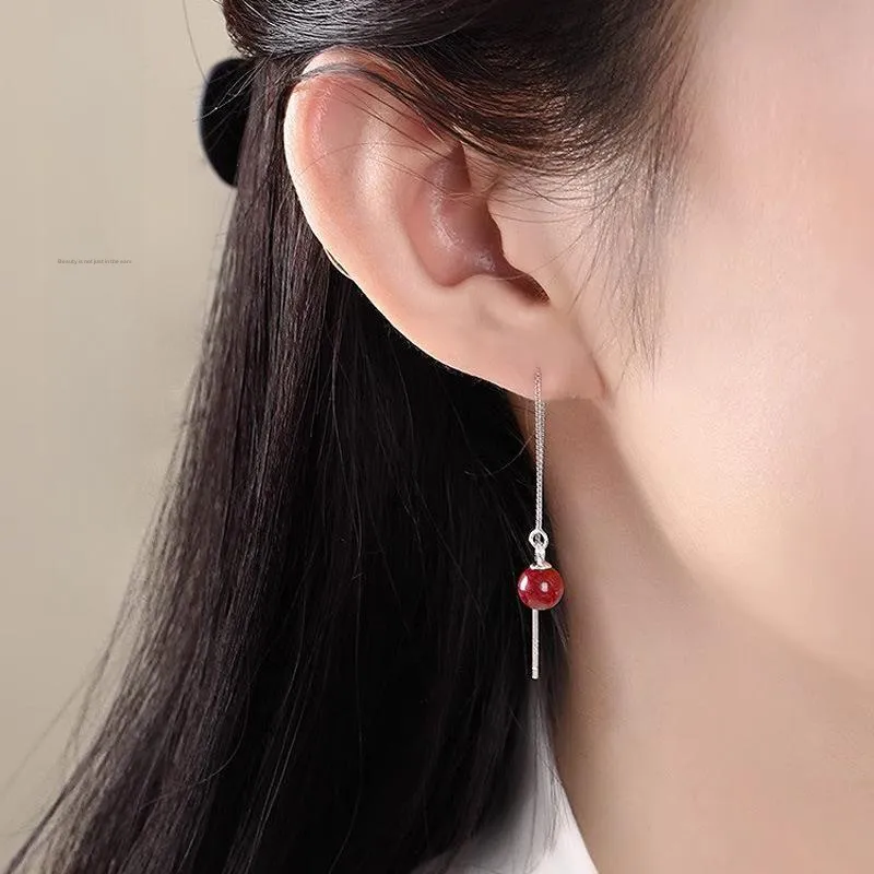 AILI S925 Silver Chinese Style Elegant Earlobe Stretching Women's-1