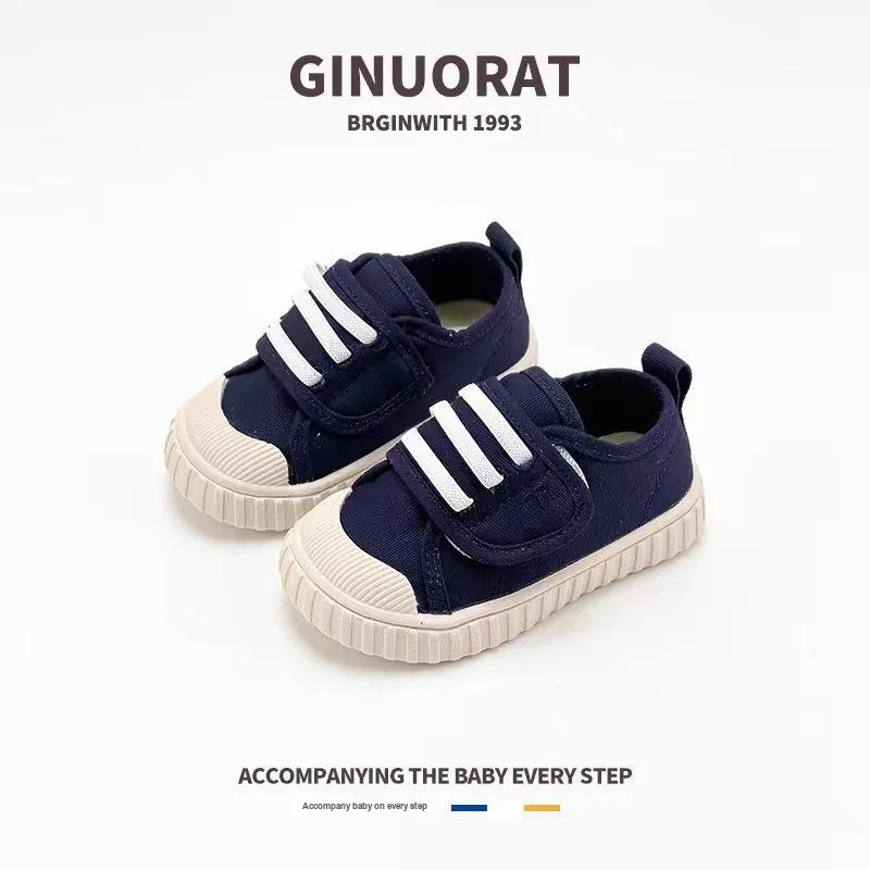 QINUOSHU Kids' Canvas Shoes Pre school-9