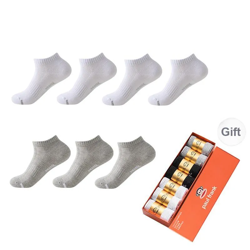 PAUL FRANK Ankle Socks Unisex Gift Box 7 Double Packs-13