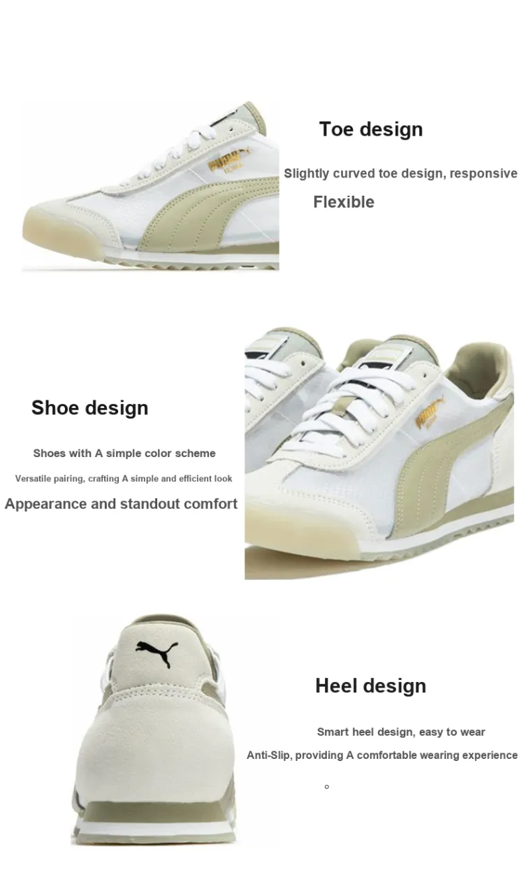 Men's Puma Roma Reversed Archive Green-Puma White (392263 05