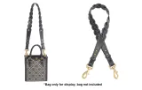 Twisted Fried Dough Dark Blue Shoulder Strap 76cm