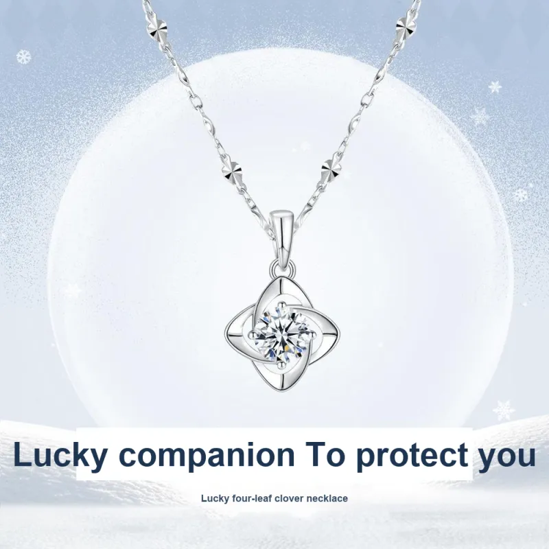 Fortune Gold Box Necklaces Unisex-5