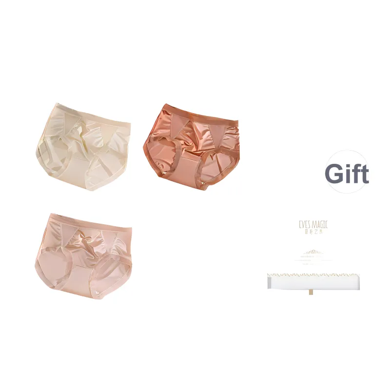 XIA.WA.ZHI.XIU Underpants Women's Shopping Bag 3 Pack-24
