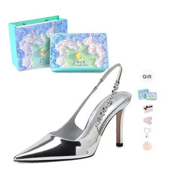 Feo Dvke Slim Heel High Heels 7cm Women's Gift Box Set