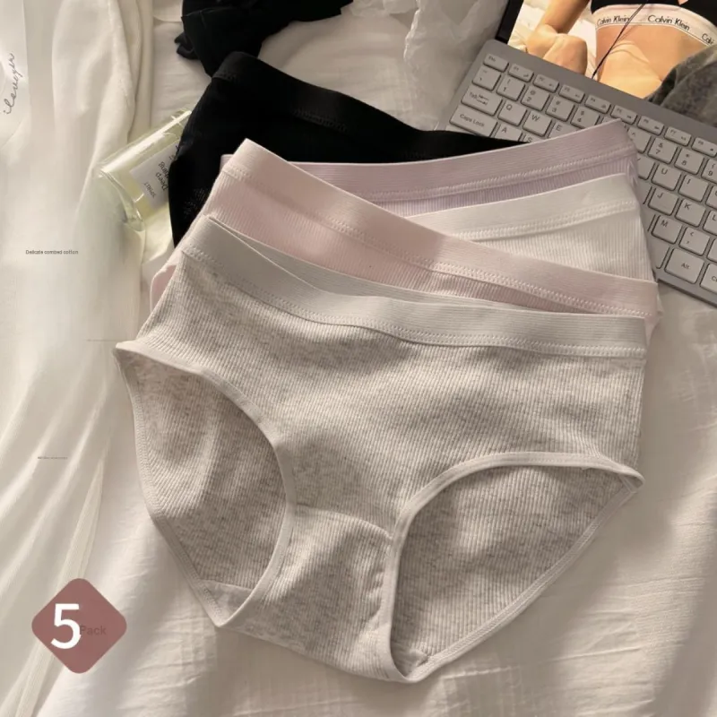 Cotton Shopping Underpants Women's 5 Pack-1