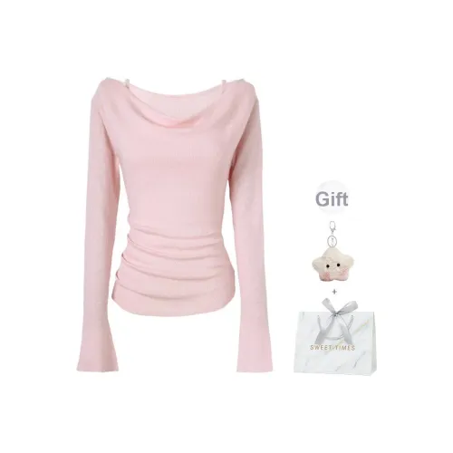 EVPGB Розовый Женский Трикотаж