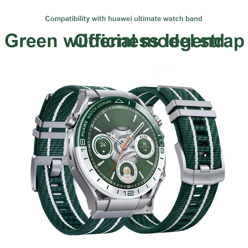 Miss Wrist Huawei Compatibility Watch Band 22 46mm Nylon Material-5