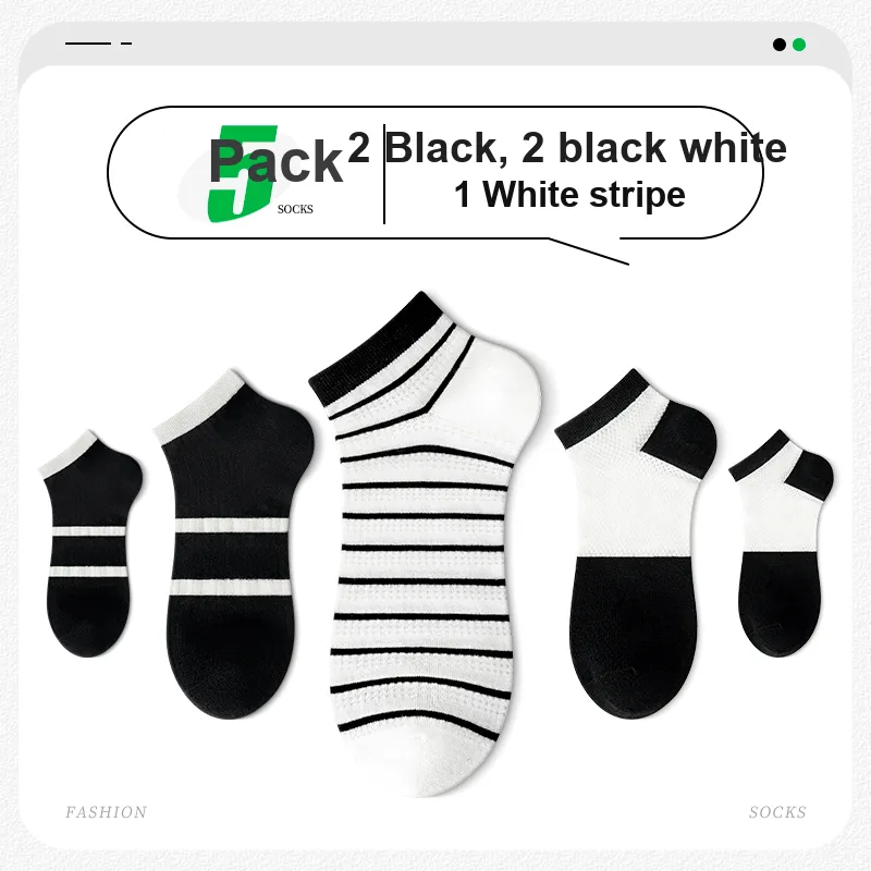 ROBINHOOD Ankle Socks Women's 5 Pack-3