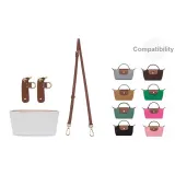 Brown with Gold Buckle · DuPont Paper Liner Crossbody Set[New Upgraded Non-Shift]