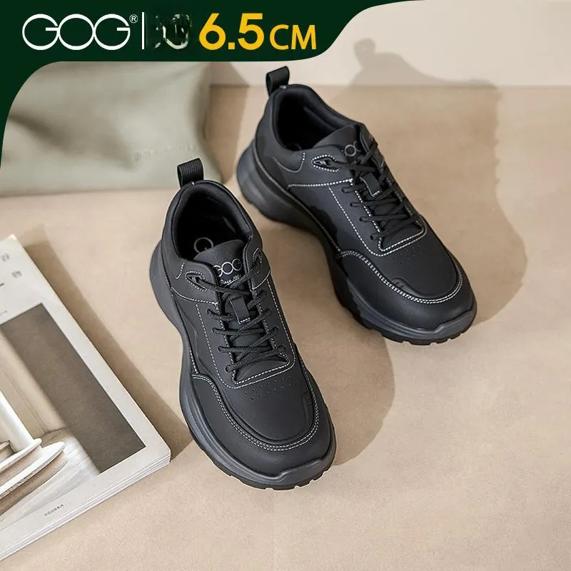 GOG Lightweight Height Increasing Low Top Casual Shoes Men's-1
