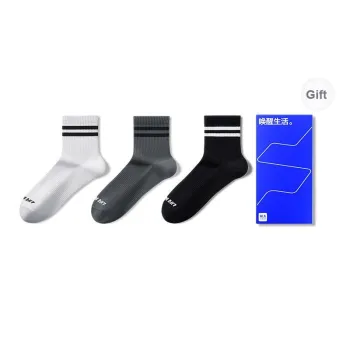 HLA Mid Calf Socks Unisex 3 Pack