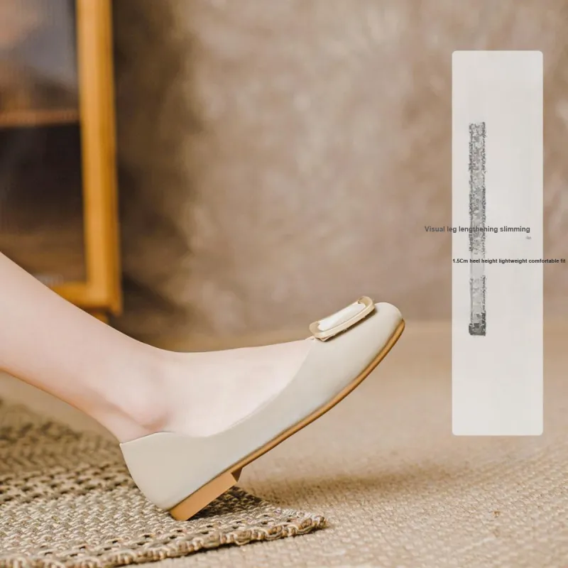 Mulinsen Casual Single Shoes 1.5CM Women's-5