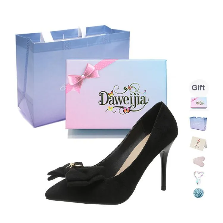 Dawei's House Slim Heel High Heels Women's-5