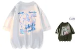 White (Comes with Army Green Same Style T-Shirt)