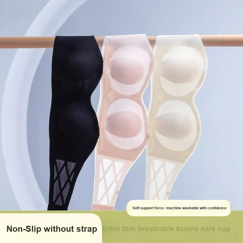 GRACEWELL Women's Strapless Bras-8