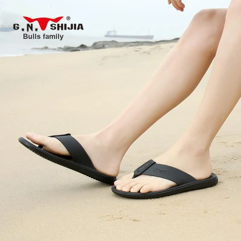 G.N.SHIJIA Odor Resistant Slip Resistant Flip Flops Men's-3