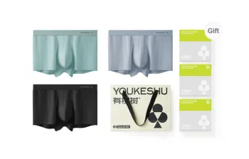 YOUKESHU Underpants Men's Box 3 Pack