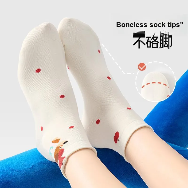 JKN Mid Calf Socks Women's 5 Pack-3